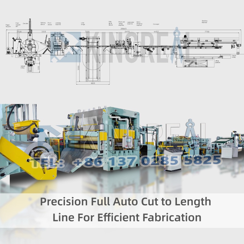 효율적인 제작을 위해 길이 라인에 대한 정밀 완전 자동 절단