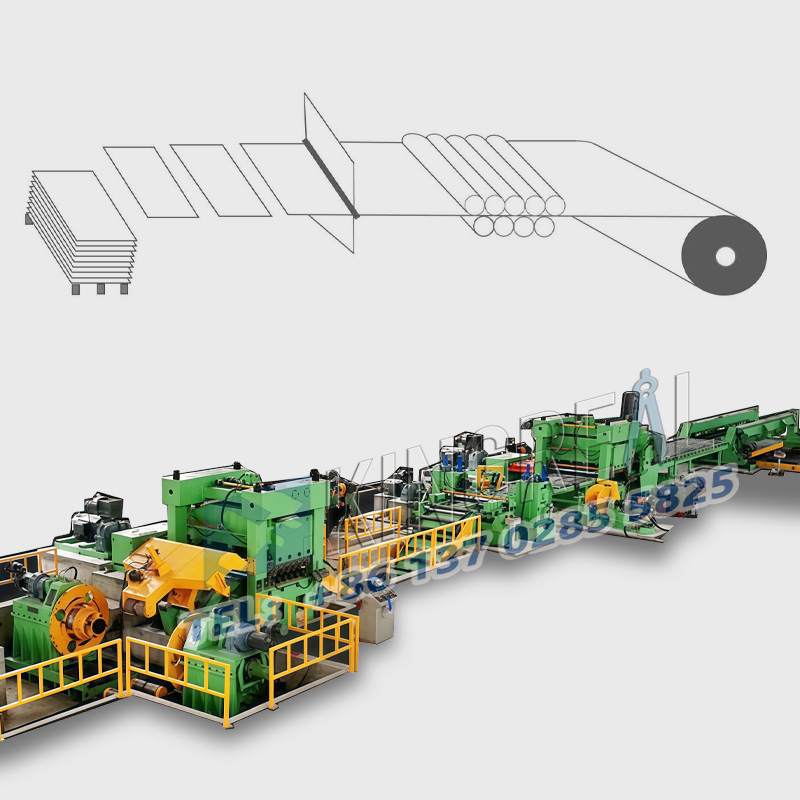 길이 기계로 절단된 헤비 게이지