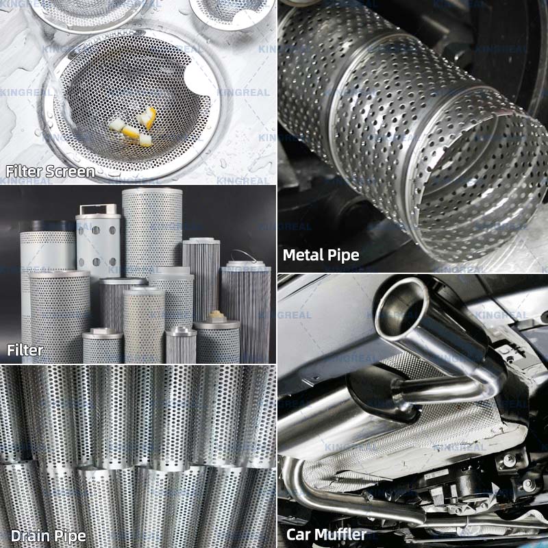 coil to coil perforation line