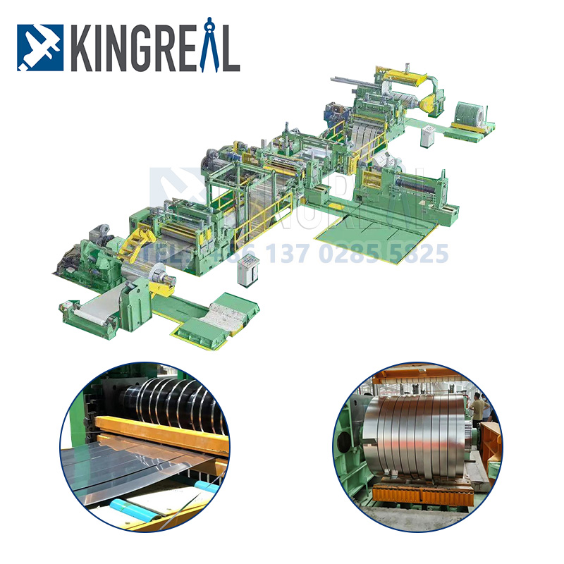 금속 코일 슬리팅 머신